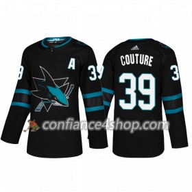 Adidas Maillot de Hockey San Jose Sharks Logan Couture 39 2018-19 Alternate Authentic - Homme